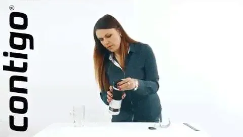Обзор термокружки Contigo Glaze в цвете серебро