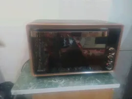 🛍 ХИТ!!! 40 литров, Гриль, Конвекция, Духовка AVEX TR 400 GCL LUX, двойное стекло, решетка, ухват, противень, вертел, LED дисплей, автоматические программы, поддон для крошек