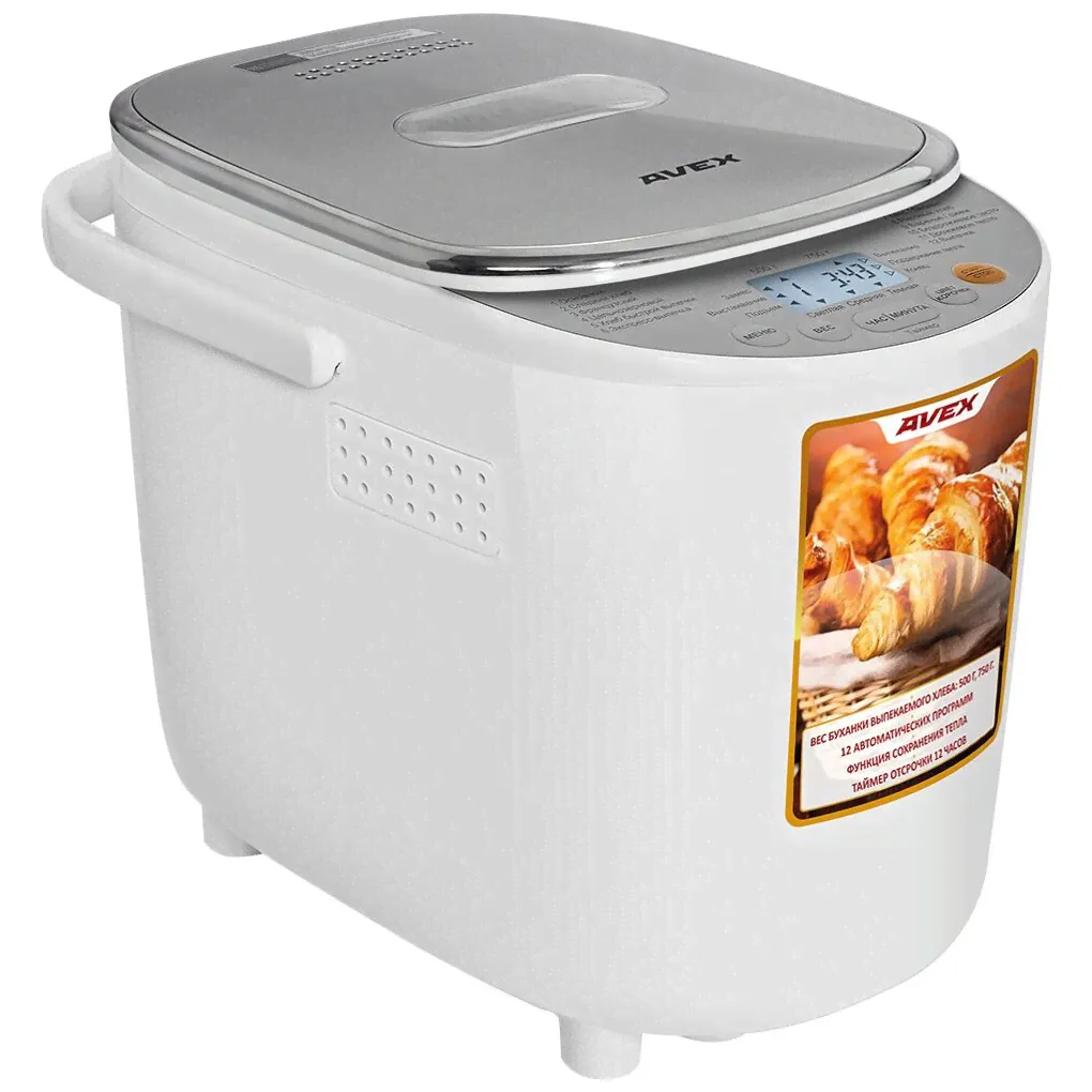 Хлебопечь AVEX BM 500 S кэшбэк-0